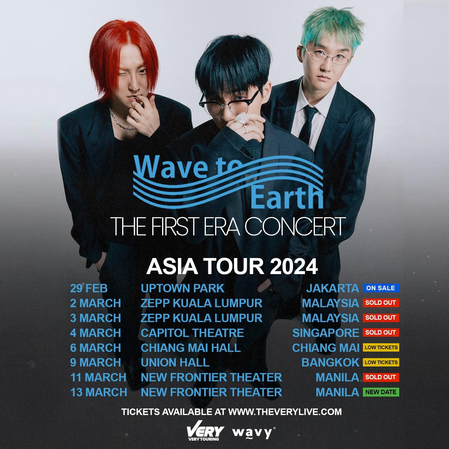 Wave to Earth Rock Jakarta: Storm in February 2024!